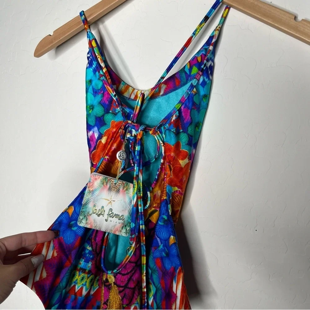 Luli Fama Miami Tribal Beach Be Scene One piece Swim Suit